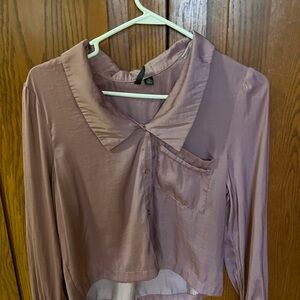 medium silk shirt 
from a boutique ￼